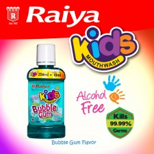 Raiya Kids Mouthwash (Bubble Gum)